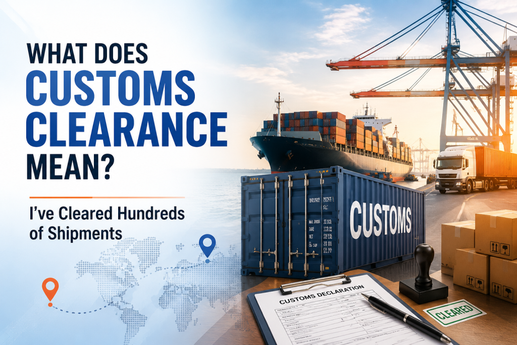 what does customs clearance mean
