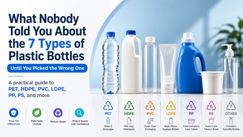 7 types of plastic bottles