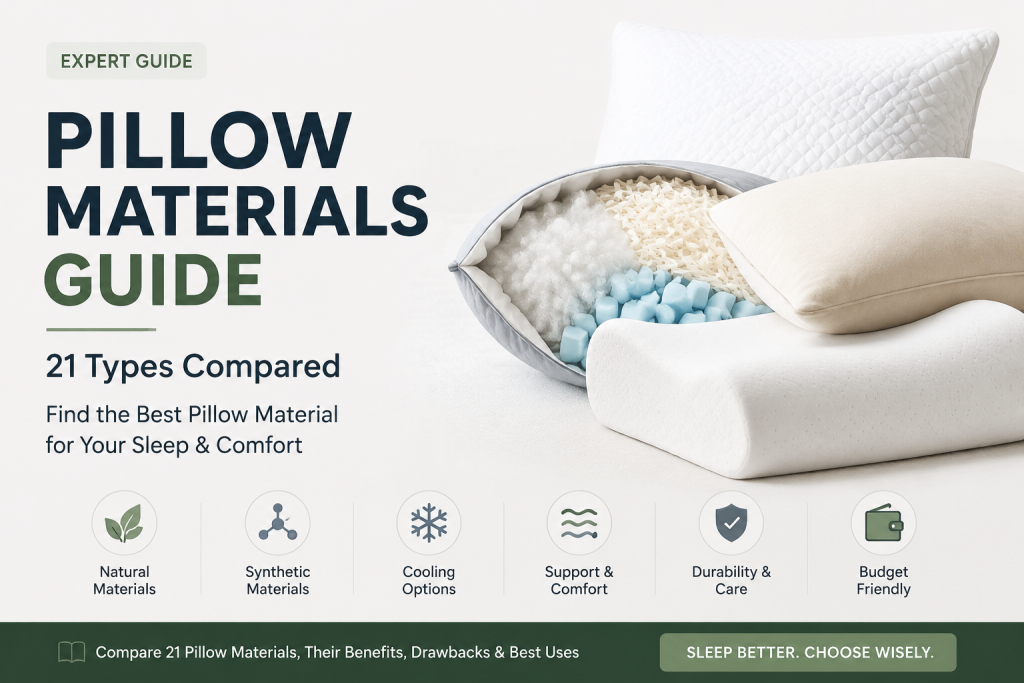 pillow materials