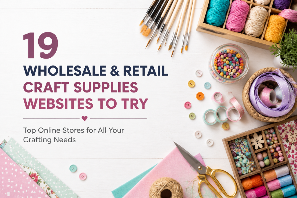 craft supplies websites