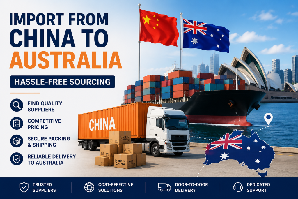 import from China to Australia
