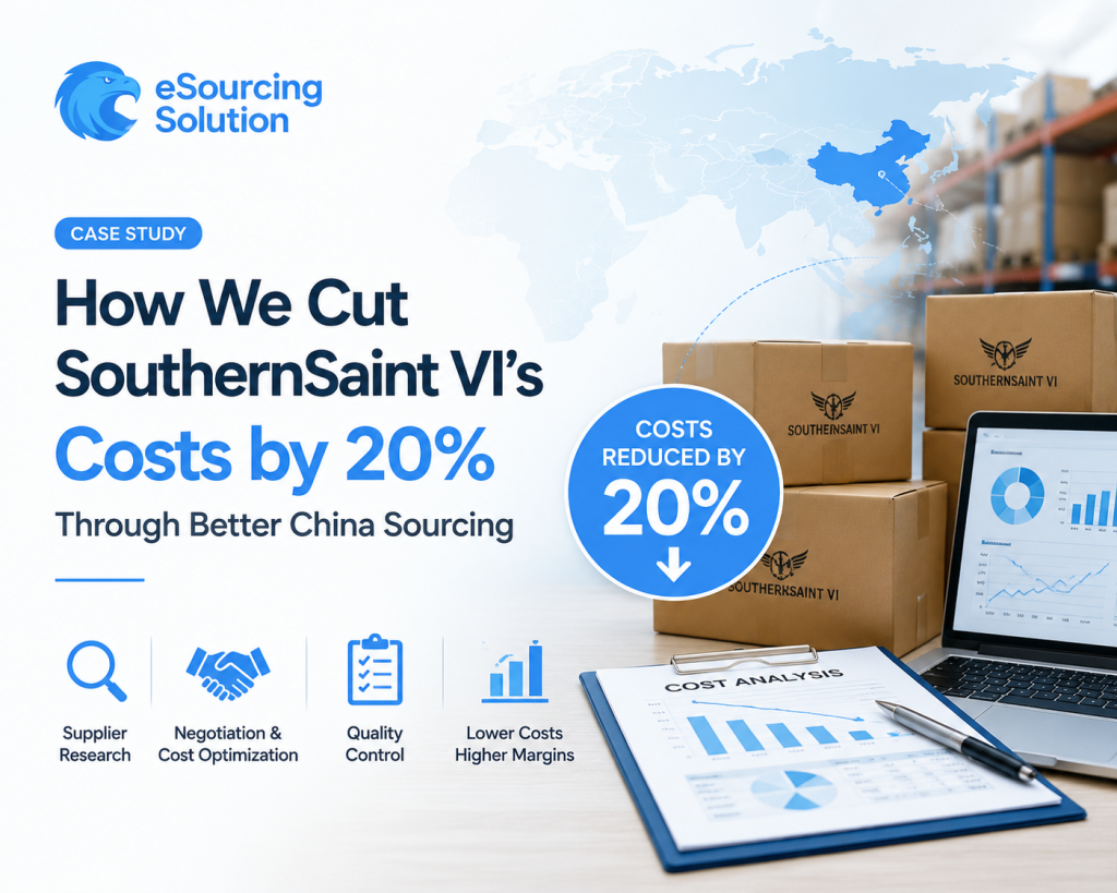 How We Cut SouthernSaint VI's Costs by 20% Through Better China Sourcing