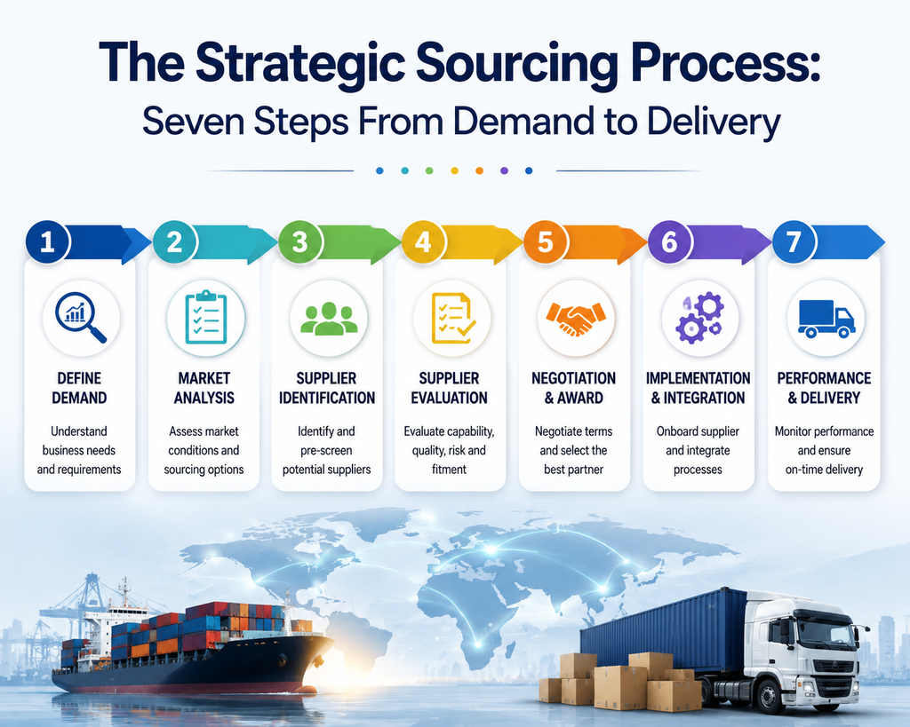 The Strategic Sourcing Process: Seven Steps From Demand to Delivery