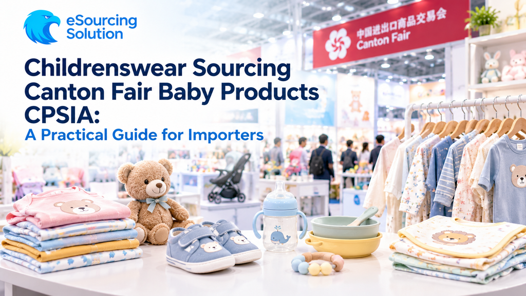 Childrenswear Sourcing Canton Fair Baby Products CPSIA