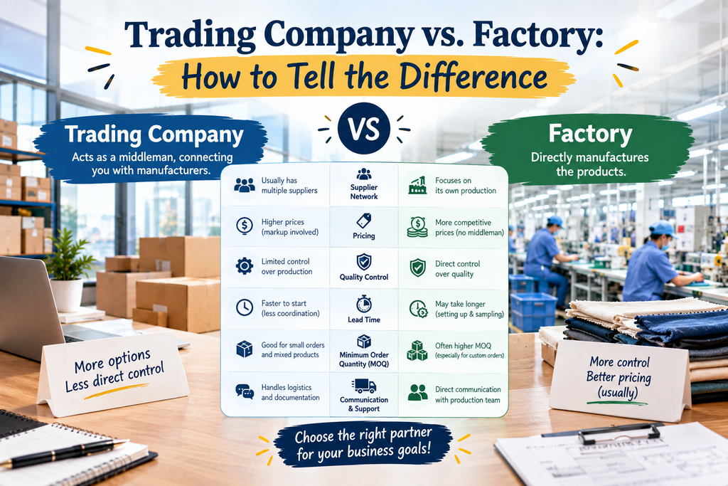 Trading Company vs. Factory: How to Tell the Difference