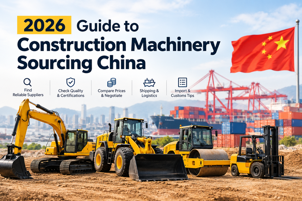 guide to construction machinery sourcing china